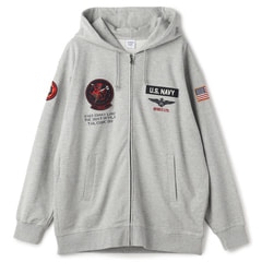 SizeMAX】AVIREX ジップパーカー DUST DEVIL【AOKI公式通販】