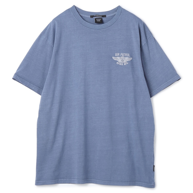 SizeMAX】AVIREX フェイドウォッシュエンブレムTシャツ A.P.U【AOKI