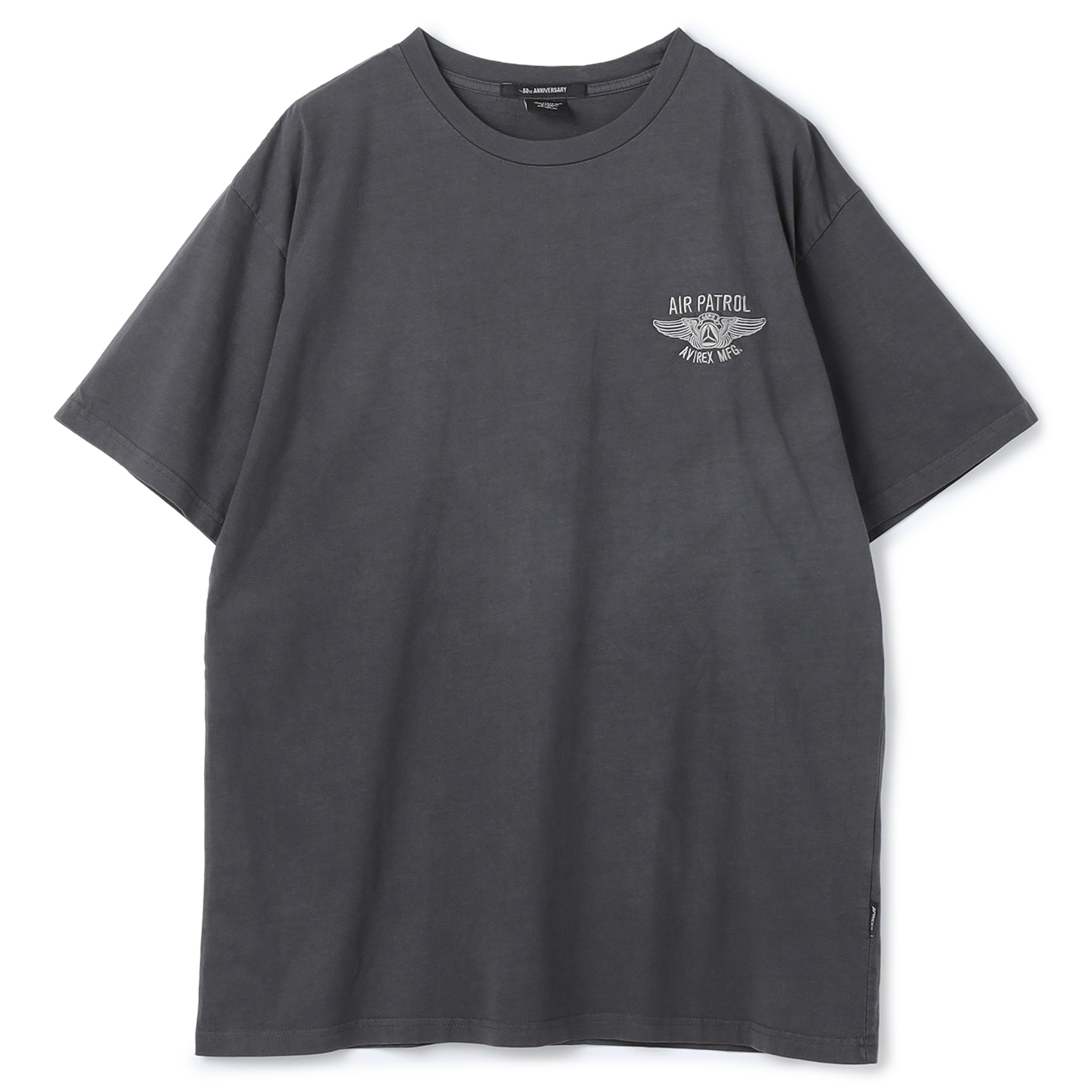 【SizeMAX】AVIREX フェイドウォッシュエンブレムTシャツ A.P.UNIT 【SizeMAX】AVIREX フェイドウォッシュエンブレムTシャツ A.P.UNIT