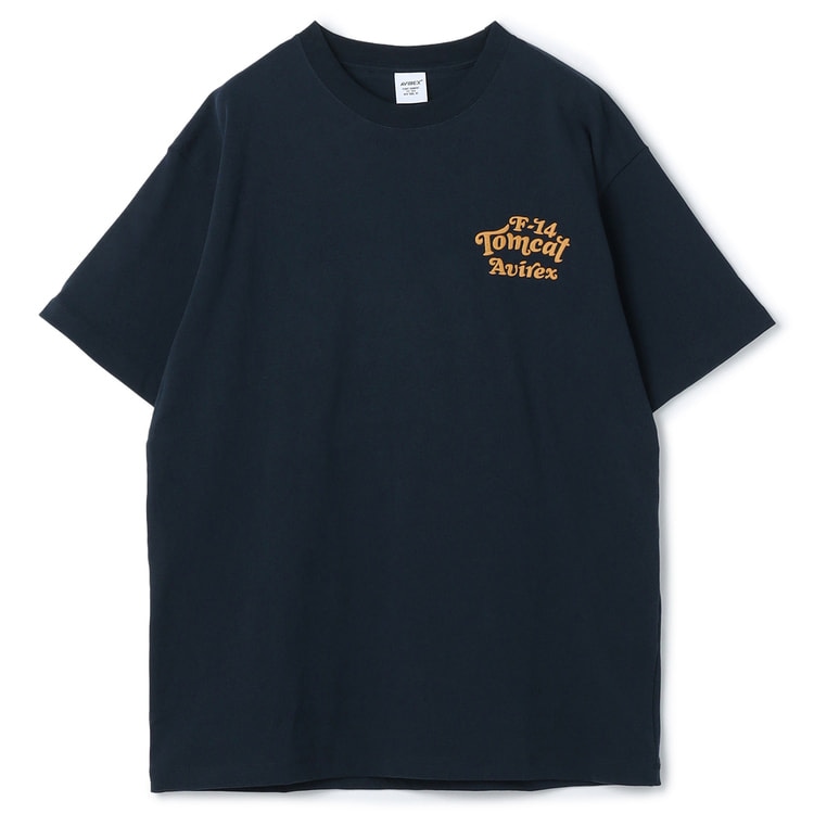 SizeMAX】AVIREX サガラ刺繍Tシャツ TOMCAT【AOKI公式通販】
