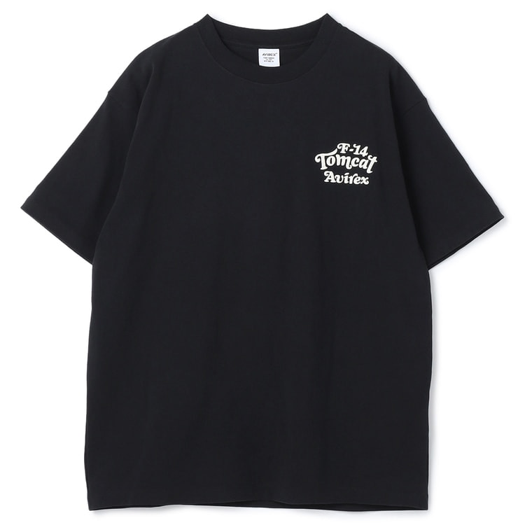 SizeMAX】AVIREX サガラ刺繍Tシャツ TOMCAT【AOKI公式通販】