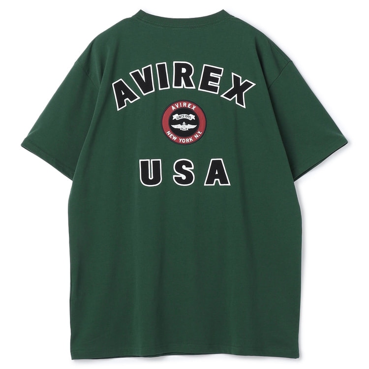 SizeMAX】AVIREX バーシティロゴTシャツ【AOKI公式通販】