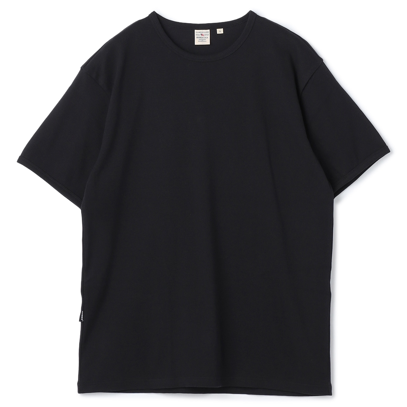 【SizeMAX】AVIREX テレコクルーネックTシャツ 【SizeMAX】AVIREX テレコクルーネックTシャツ