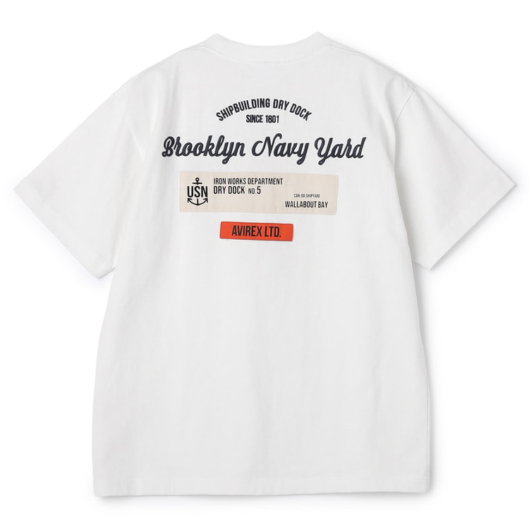 SizeMAX】AVIREX パッチドTシャツ Brooklyn【AOKI公式通販】