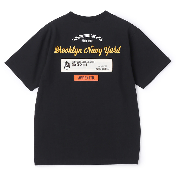SizeMAX】AVIREX パッチドTシャツ Brooklyn【AOKI公式通販】