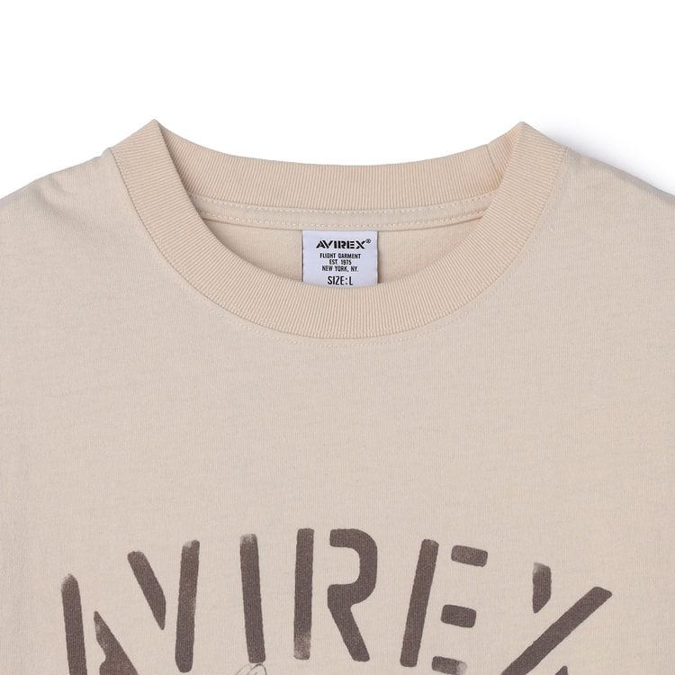 SizeMAX】AVIREX ヴィンテージ風 USN Tシャツ【AOKI公式通販】