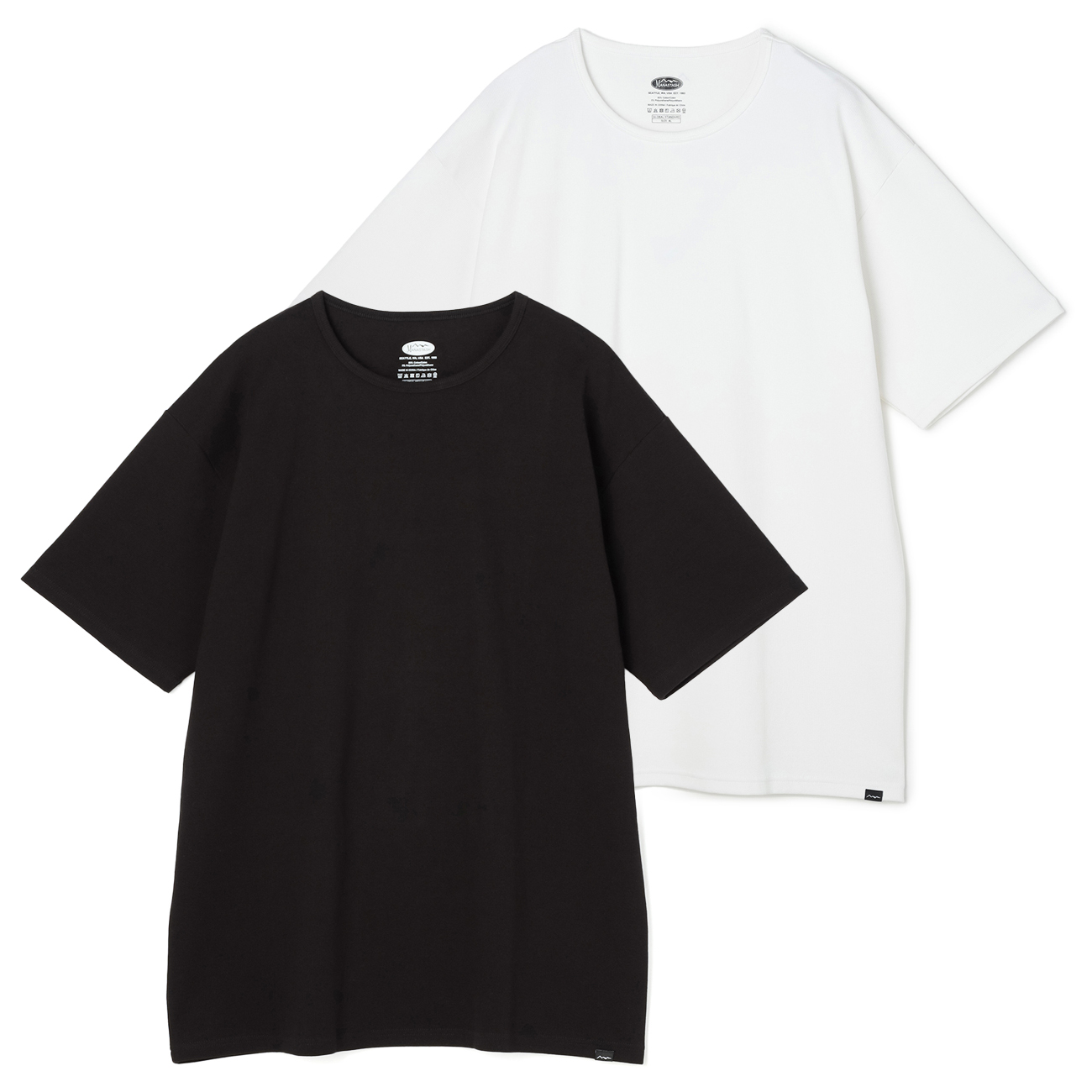【SizeMAX】MANASTASH 2枚セット リブパックTシャツ クルーネック 【SizeMAX】MANASTASH 2枚セット リブパックTシャツ クルーネック