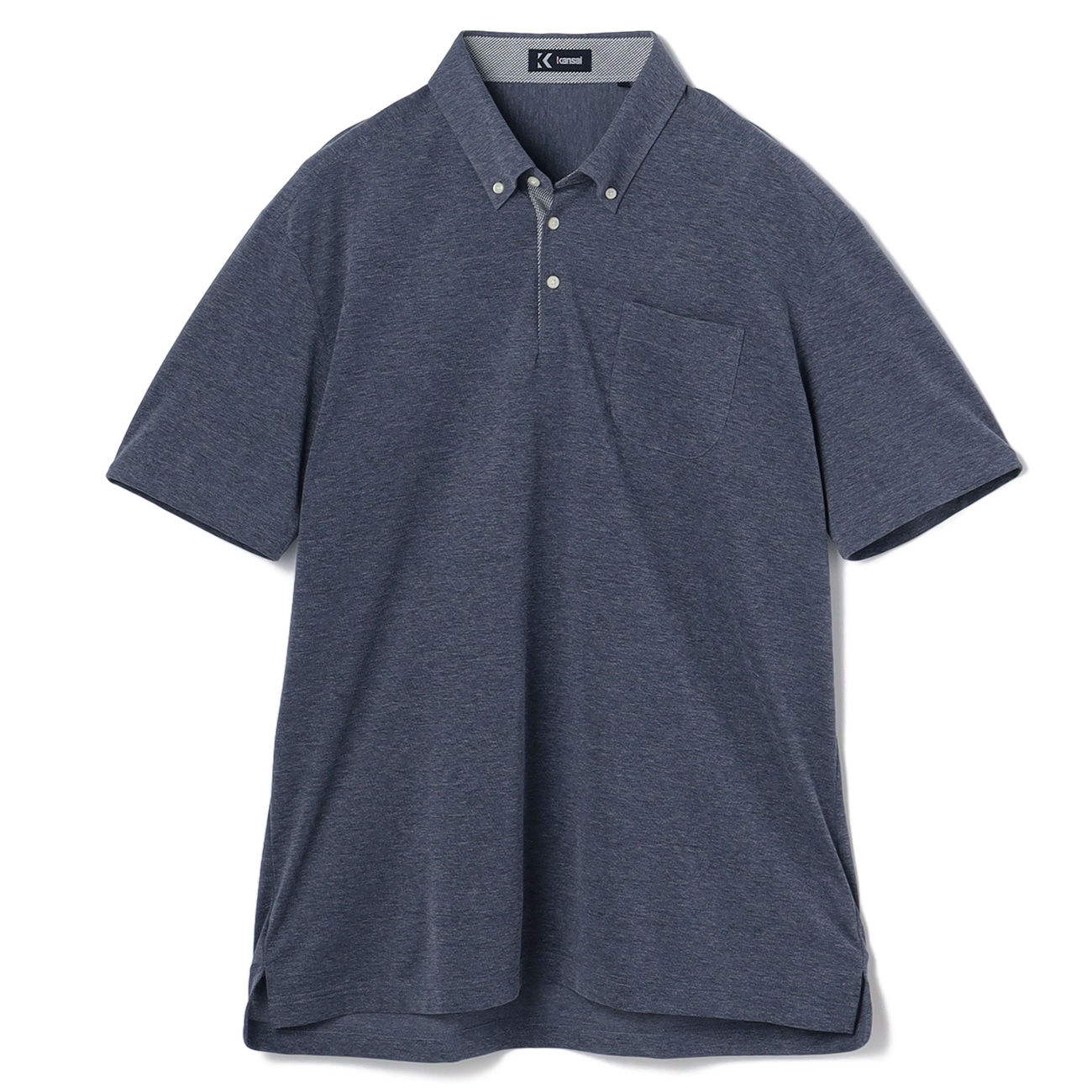 【SizeMAX】【ビズポロ】Kansai アルティマ 鹿の子ボタンダウンポロシャツ