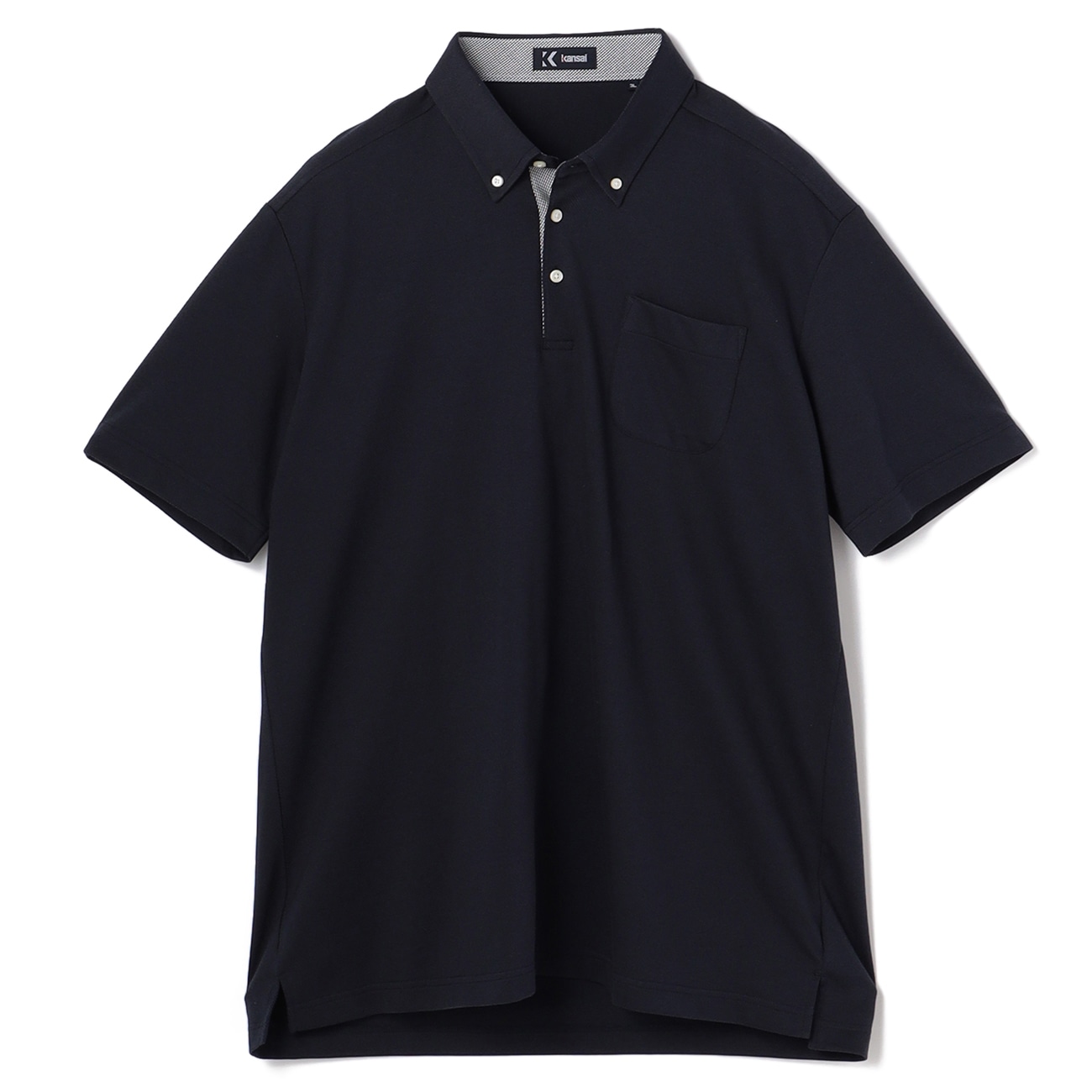 【SizeMAX】【ビズポロ】Kansai アルティマ ツイルボタンダウンポロシャツ