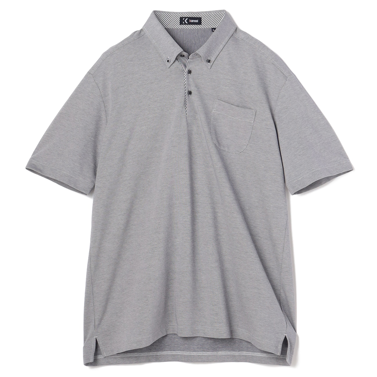 【SizeMAX】【ビズポロ】Kansai アルティマ バーズアイボタンダウンポロシャツ