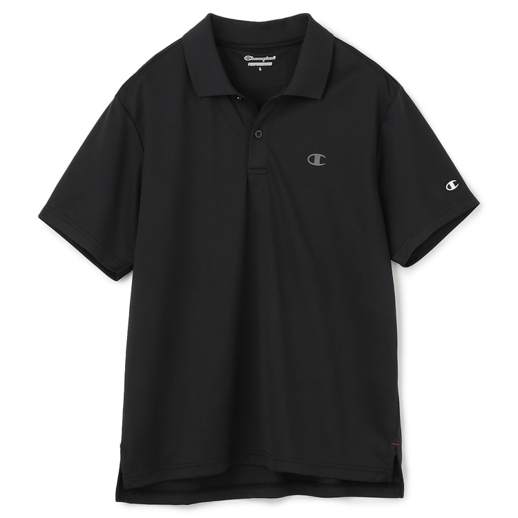 【SizeMAX】Champion 速乾 DRYメッシュワンポイントポロシャツ