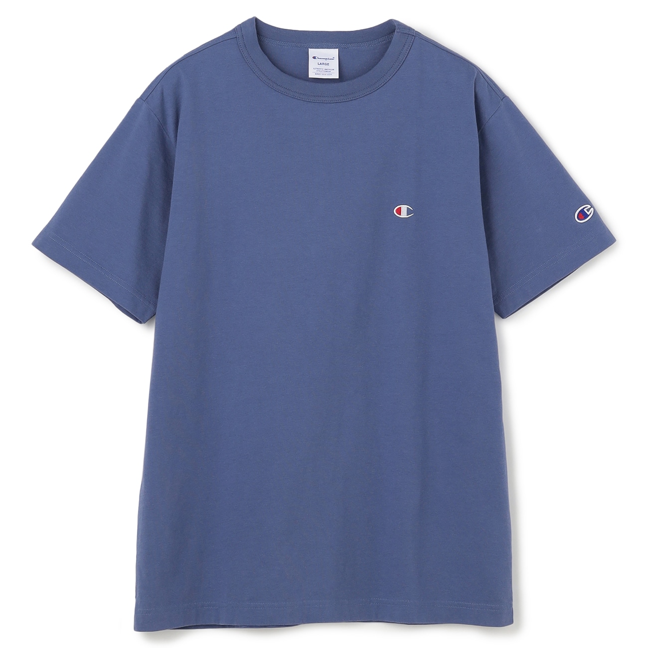 SizeMAX】Champion 綿100% ワンポイントTシャツ【AOKI公式通販】