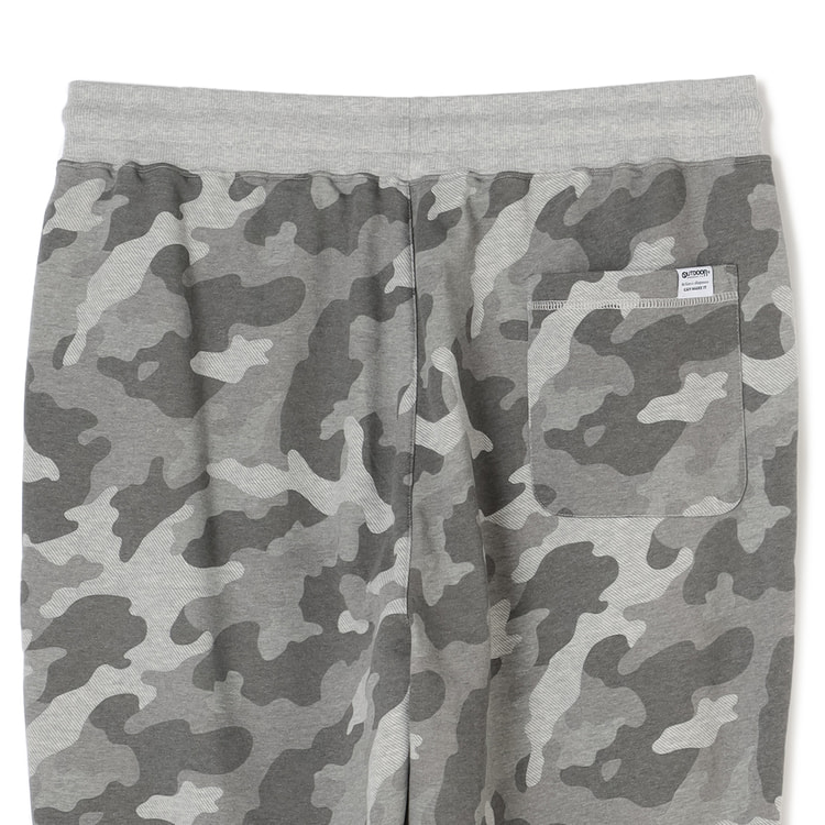 SizeMAX】OUTDOOR PRODUCTS 裏毛カモフラージュ総柄パンツ【AOKI公式通販】