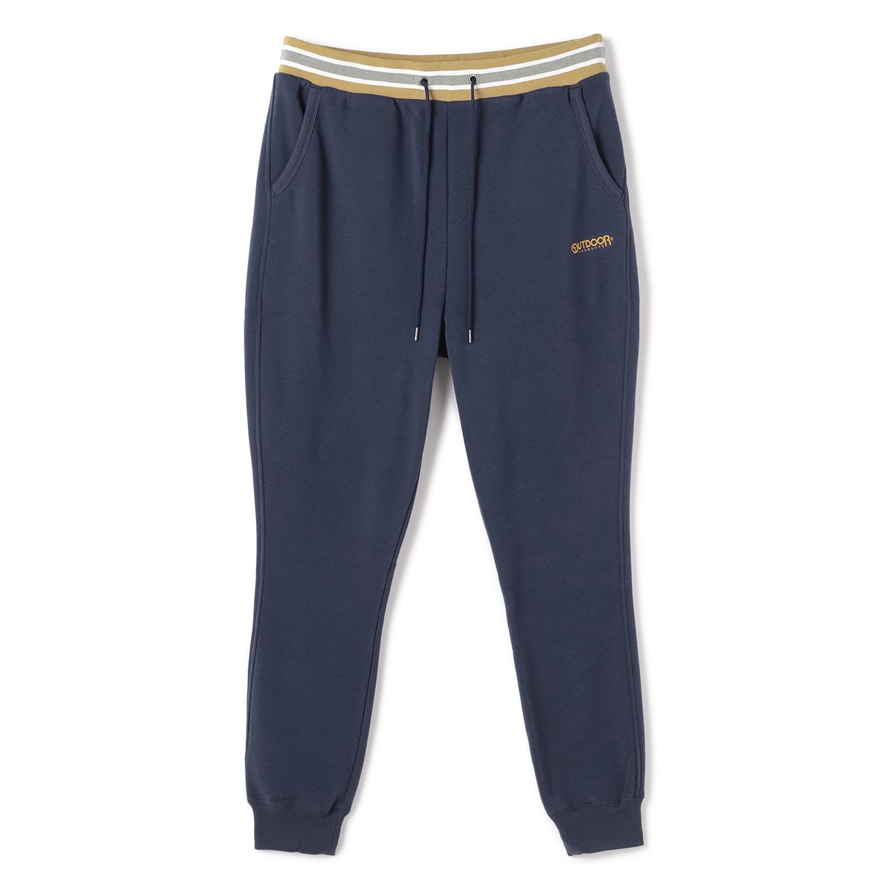 【SizeMAX】OUTDOOR 裏起毛リブスウェットパンツ