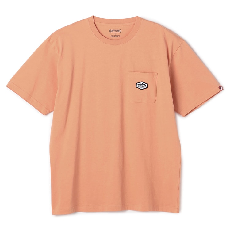 SizeMAX】OUTDOOR ポケット付きワンポイントTシャツ【AOKI公式通販】