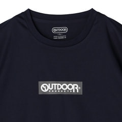 【SizeMAX】OUTDOOR ドライボックスロゴTシャツ