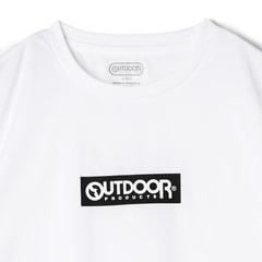 【SizeMAX】OUTDOOR ドライボックスロゴTシャツ