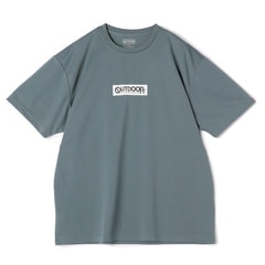 【SizeMAX】OUTDOOR ドライボックスロゴTシャツ