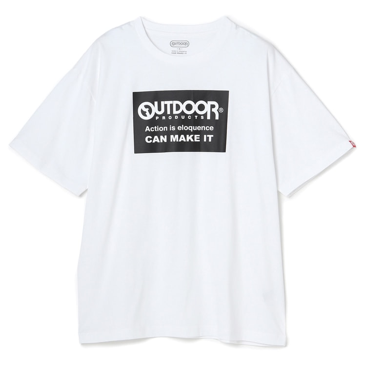 SizeMAX】OUTDOOR スクエアロゴプリントTシャツ【AOKI公式通販】