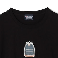 【SizeMAX】OUTDOOR 天竺リュック刺繍Tシャツ