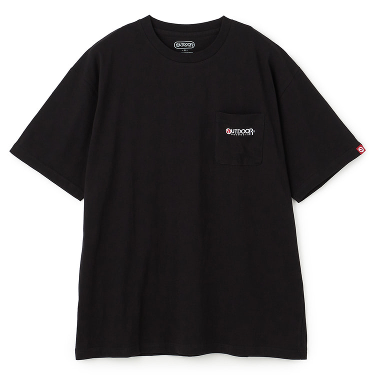 SizeMAX】OUTDOOR PRODUCTS 天竺胸刺繍ポケット付Tシャ【AOKI公式通販】