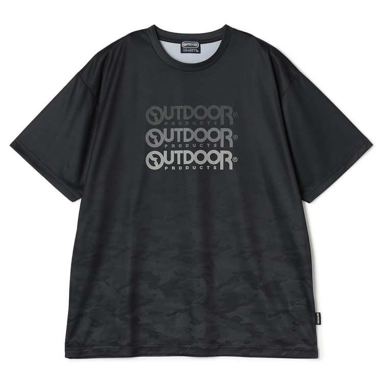 SizeMAX】OUTDOOR PRODUCTS ドライメッシュ 裾幾何学グラ【AOKI公式