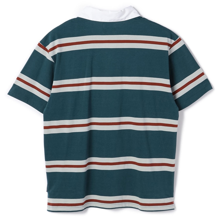 SEA ポロシャツ MEN WAACKYピケポロシャツ ミントグリーン