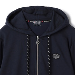 SizeMAX】OUTDOOR PRODUCTS 袖ポケット付き 裏毛フードロ【AOKI公式