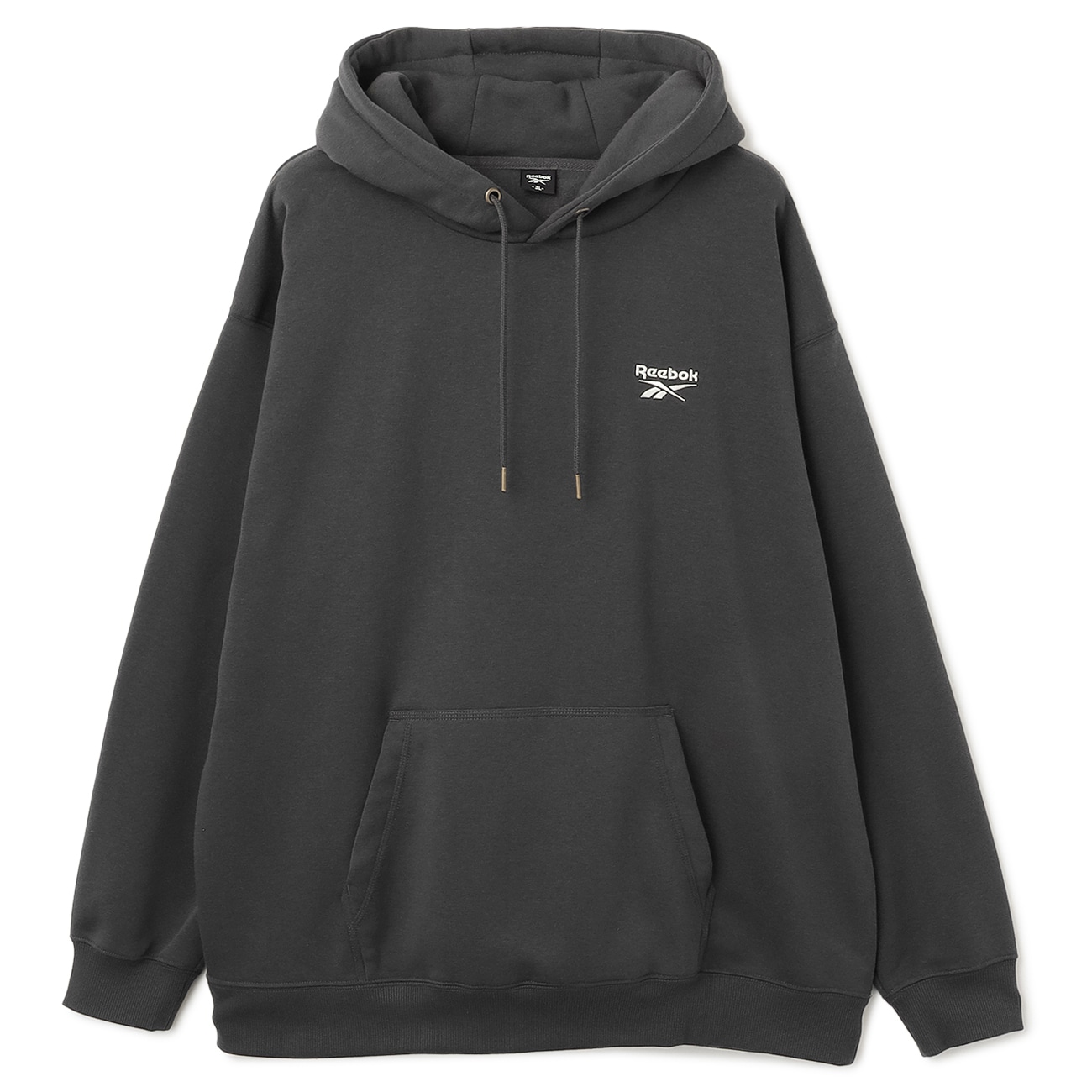SizeMAX】Reebok 裏起毛ワンポイントロゴプルパーカー【AOKI公式通販】