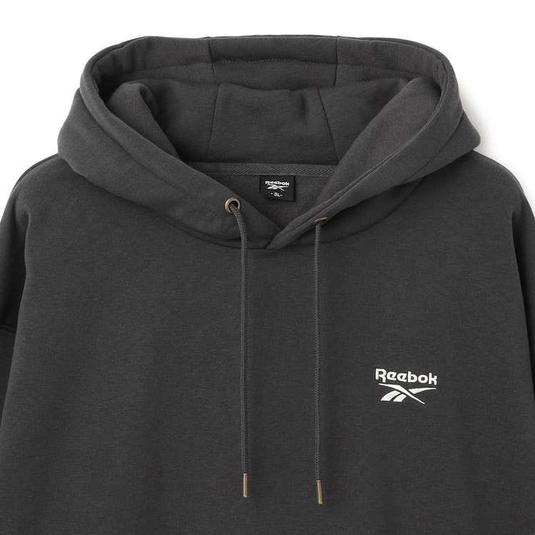 SizeMAX】Reebok 裏起毛ワンポイントロゴプルパーカー【AOKI公式通販】
