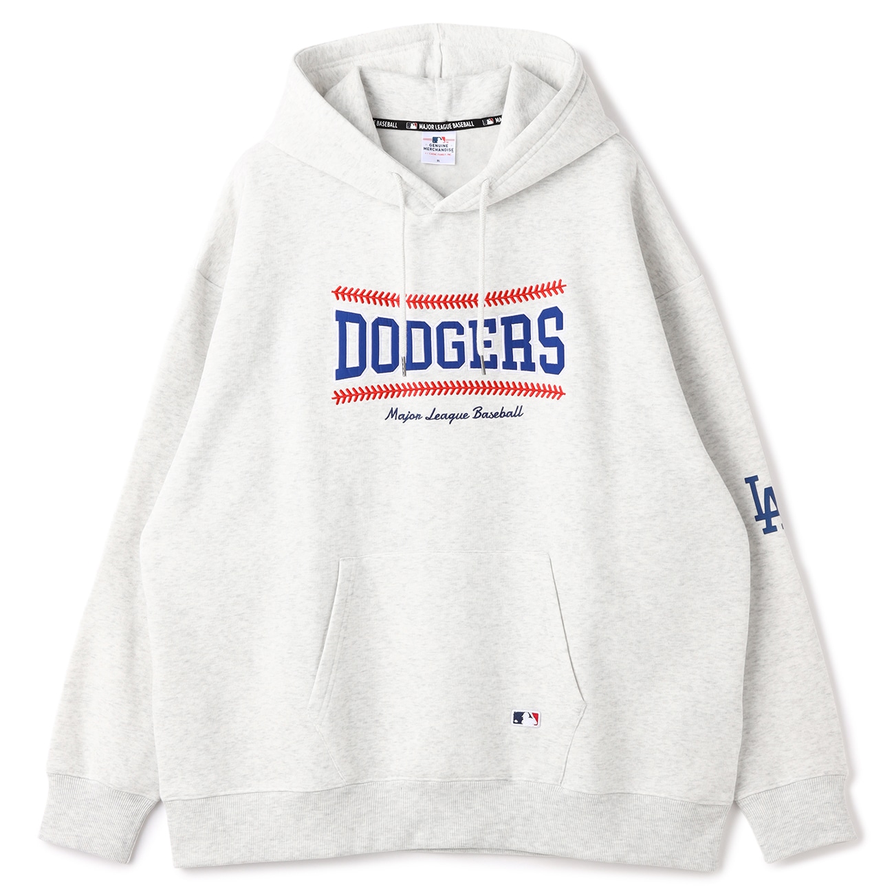 SizeMAX】MLB 裏起毛アップリケ刺繍プルパーカー【AOKI公式通販】