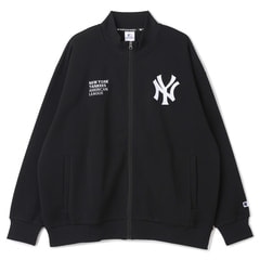 SizeMAX】MLB 裏起毛ロゴ刺繍スタンドジャケット【AOKI公式通販】