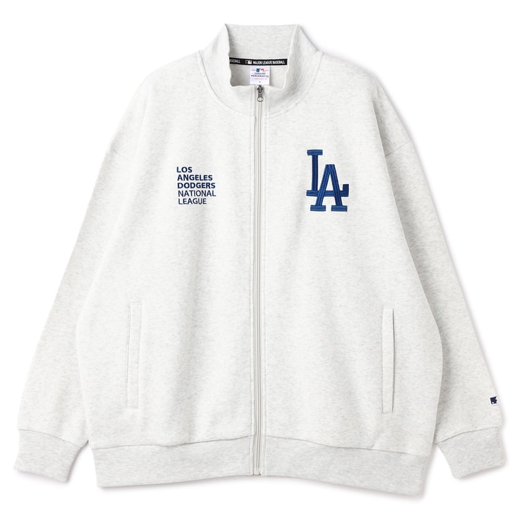 SizeMAX】MLB 裏起毛ロゴ刺繍スタンドジャケット【AOKI公式通販】