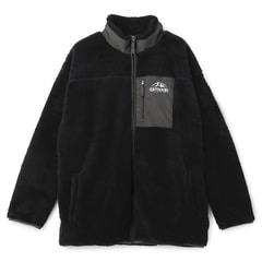 SizeMAX】OUTDOOR PRODUCTS ボアフリース裏メッシュジップ【AOKI