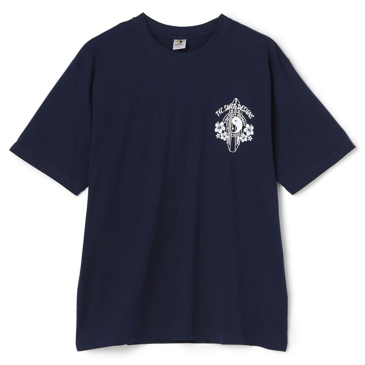 SizeMAX】T&C サーフ柄プリントTシャツ【AOKI公式通販】