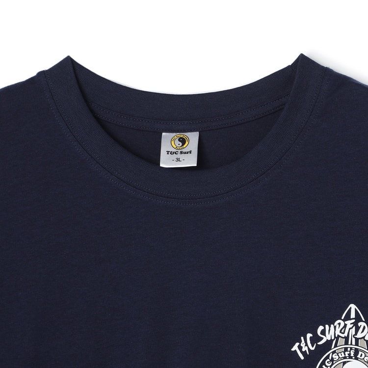 SizeMAX】T&C サーフ柄プリントTシャツ【AOKI公式通販】