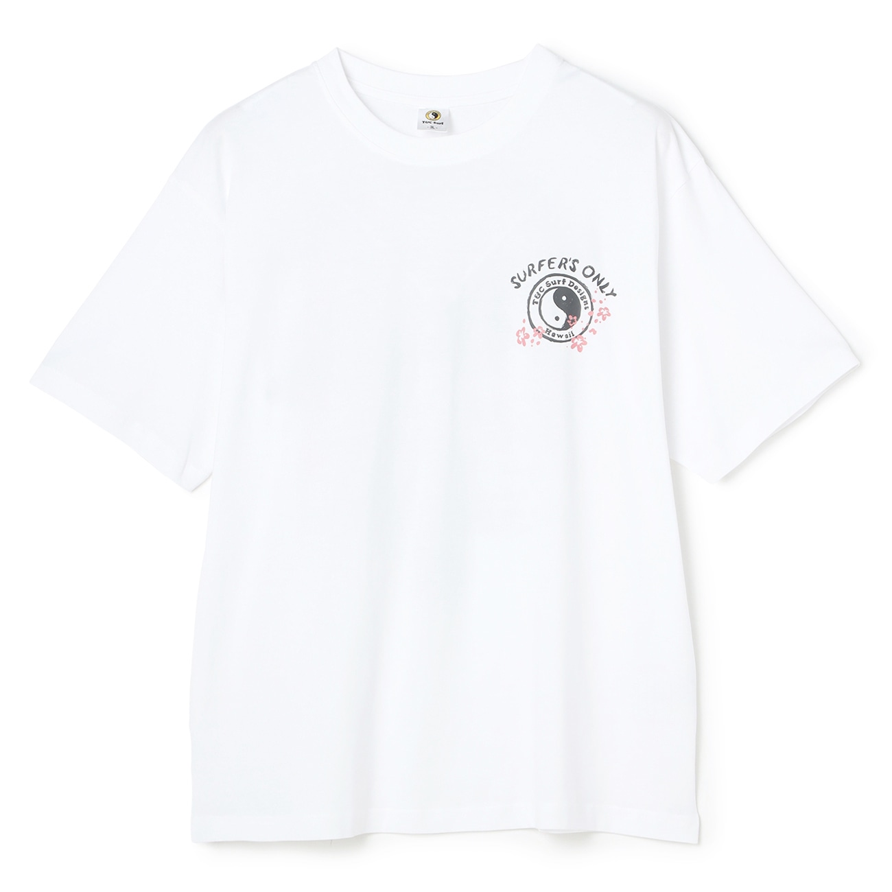 【SizeMAX】T & C 和柄プリントTシャツ