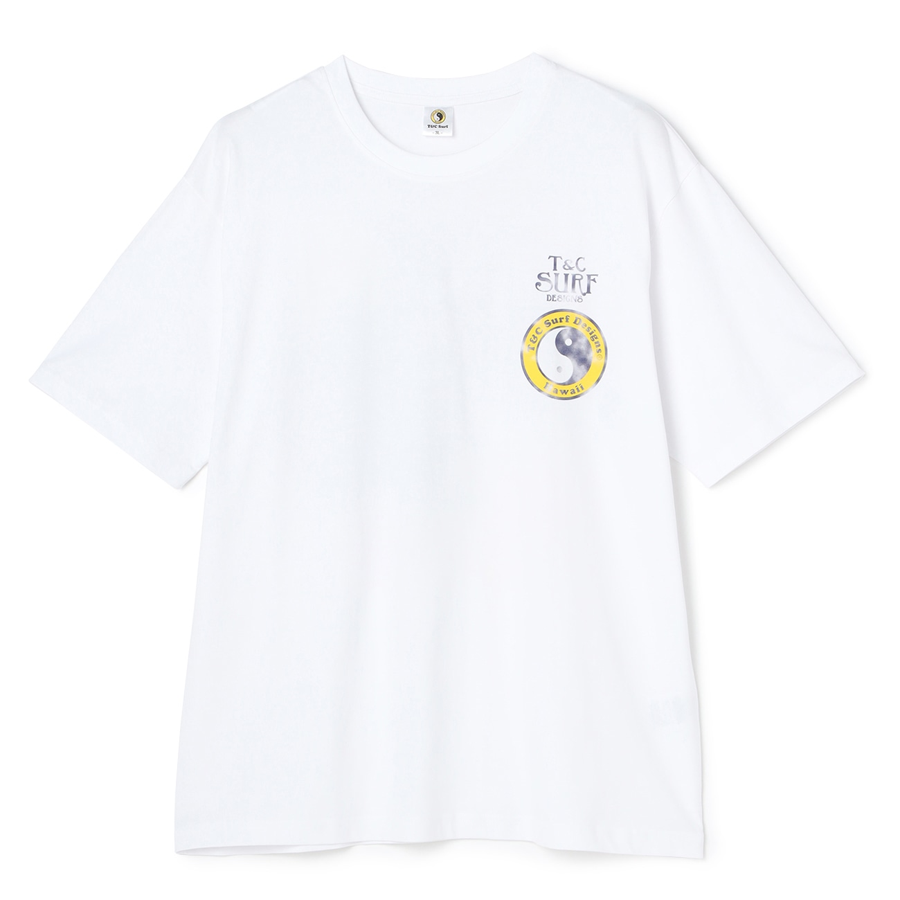 【SizeMAX】T&C 花火柄プリントTシャツ 【SizeMAX】T&C 花火柄プリントTシャツ