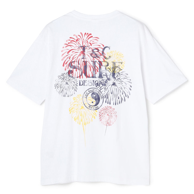 SizeMAX】T＆C 花火柄プリントTシャツ【AOKI公式通販】