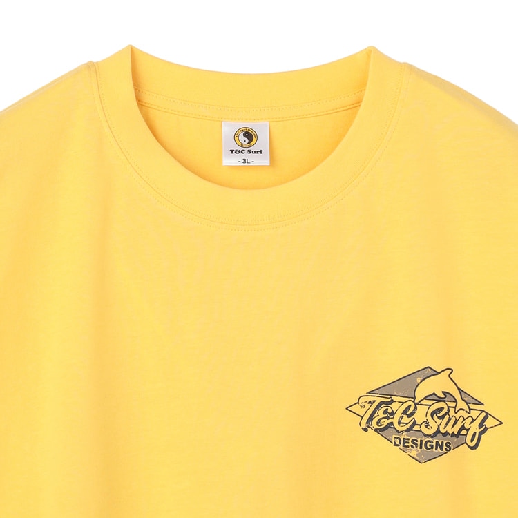 SizeMAX】T&C SURF 綿100% イルカ柄 プリントTシャツ【AOKI公式通販】