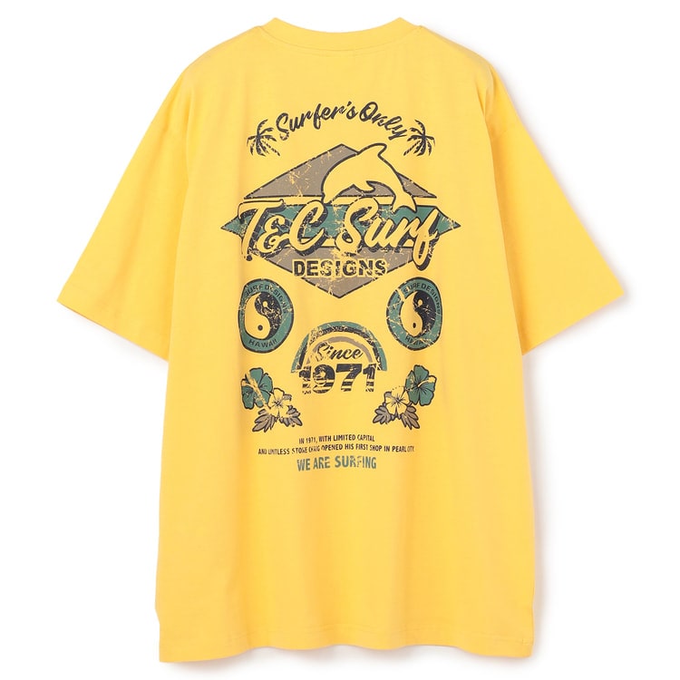 SizeMAX】T&C SURF 綿100% イルカ柄 プリントTシャツ【AOKI公式通販】