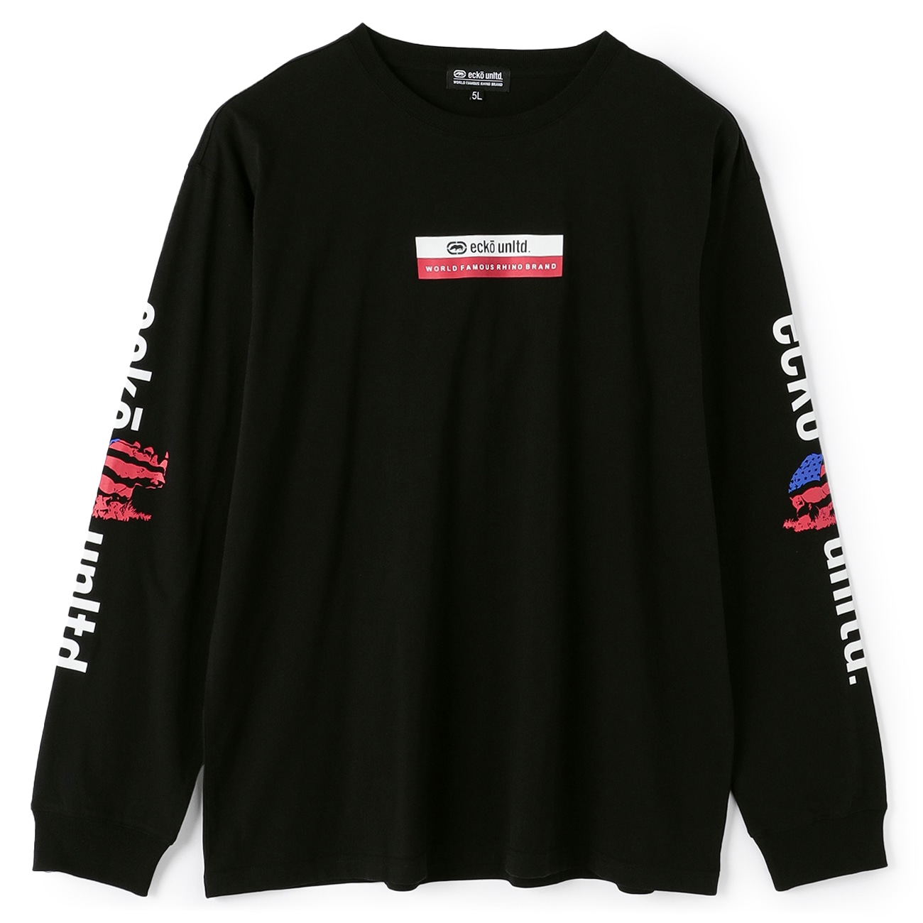 【SizeMAX】ecko unltd 袖プリントTシャツ