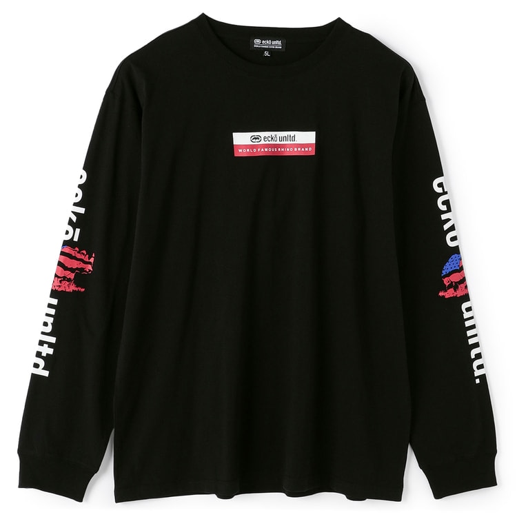 SizeMAX】ecko unltd. 袖プリントTシャツ【AOKI公式通販】