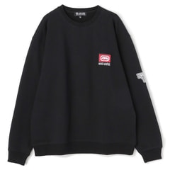 SizeMAX】ecko unltd. 裏起毛ワンポイントトレーナー【AOKI公式