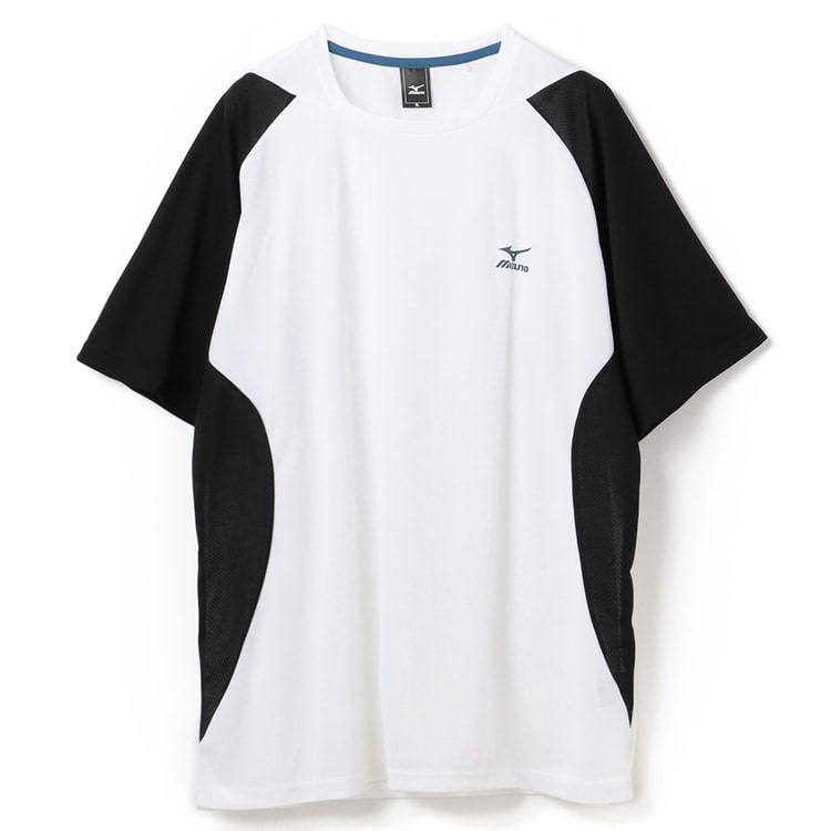 【SizeMAX】MIZUNO アイスタッチ袖切替Tシャツ