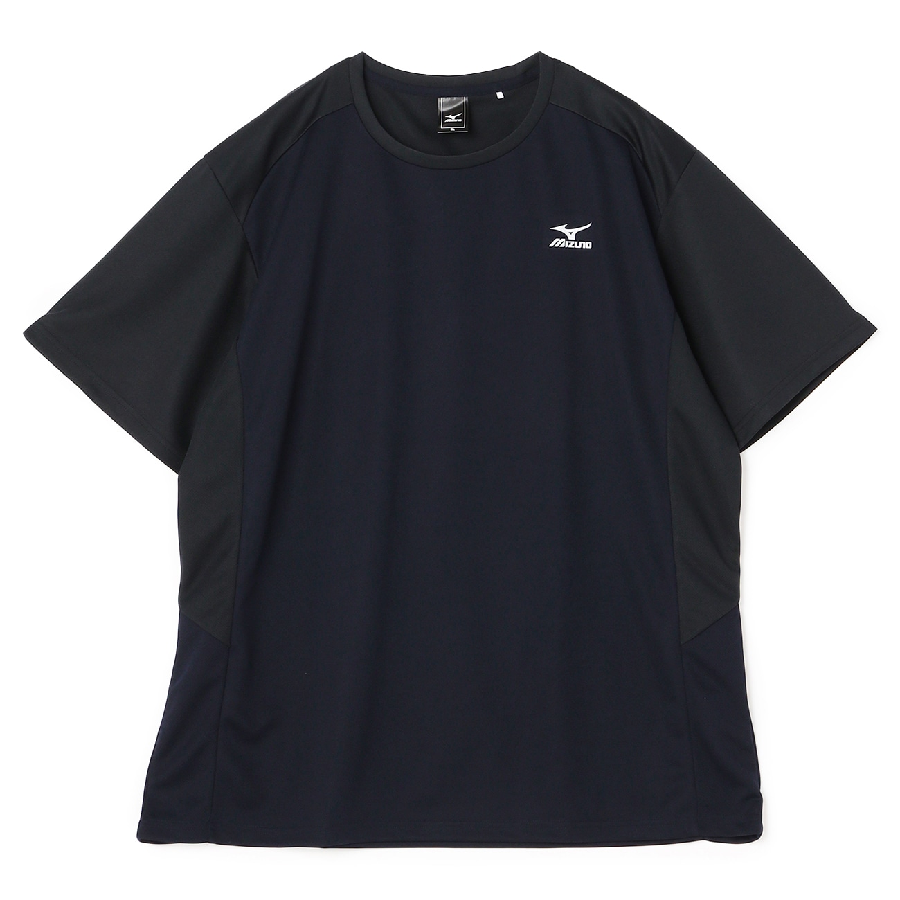 【SizeMAX】MIZUNOドライ肩切替Tシャツ 【SizeMAX】MIZUNOドライ肩切替Tシャツ