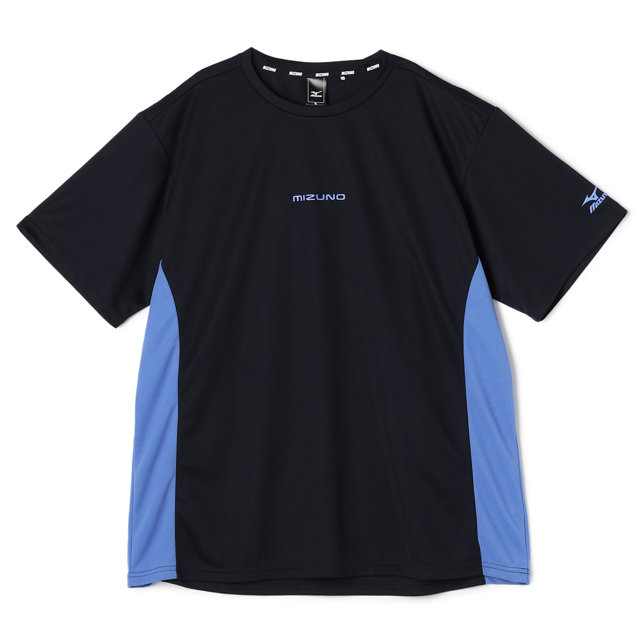 SizeMAX】MIZUNO ドライ胸ロゴ脇切替Tシャツ【AOKI公式通販】