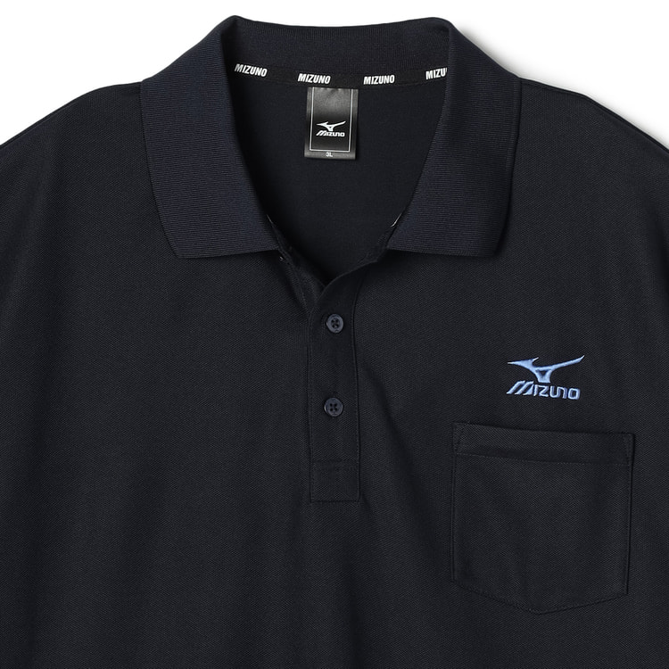 SizeMAX】MIZUNO ドライ鹿の子ポロシャツ【AOKI公式通販】