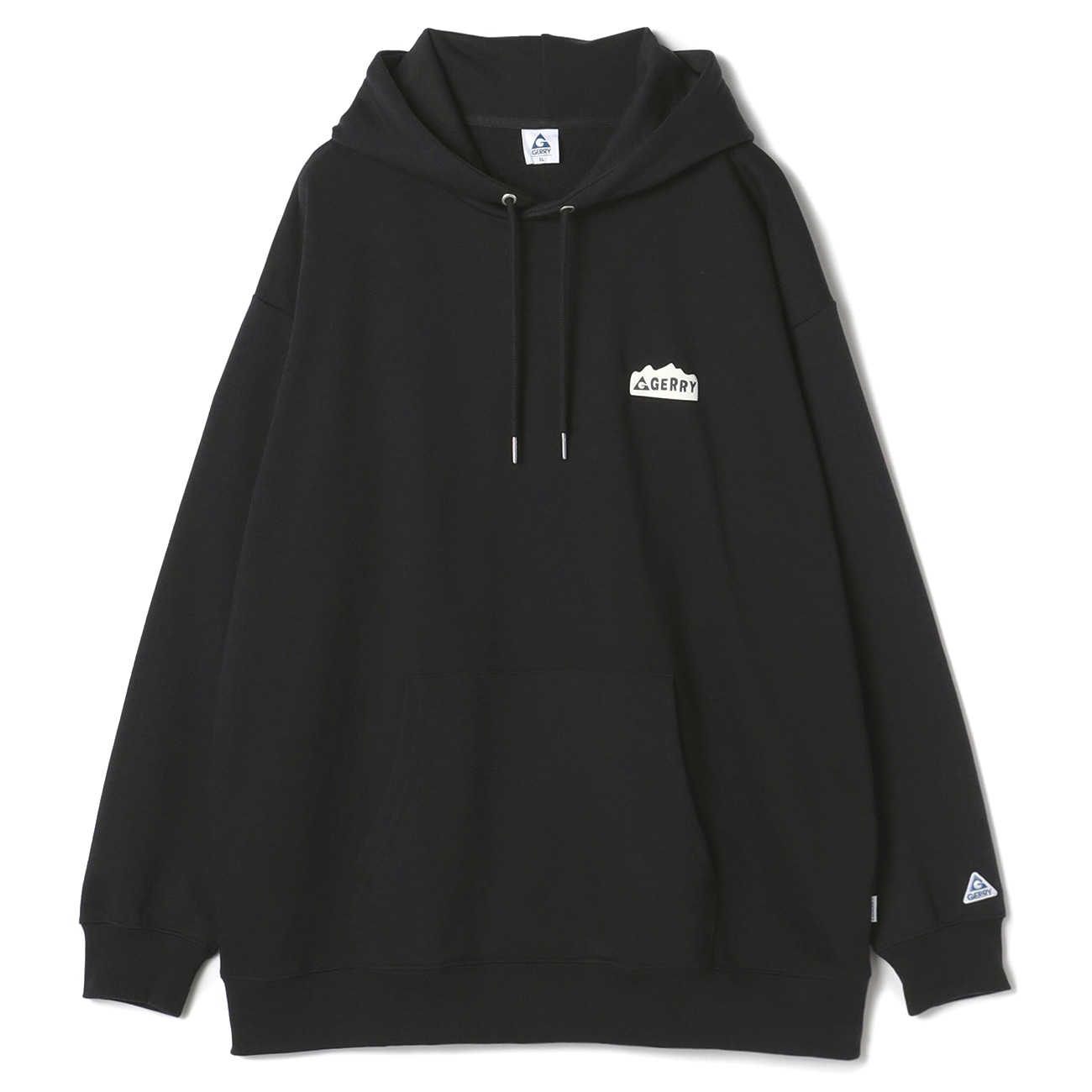 【SizeMAX×GERRY】別注 裏毛発砲プリントプルパーカー