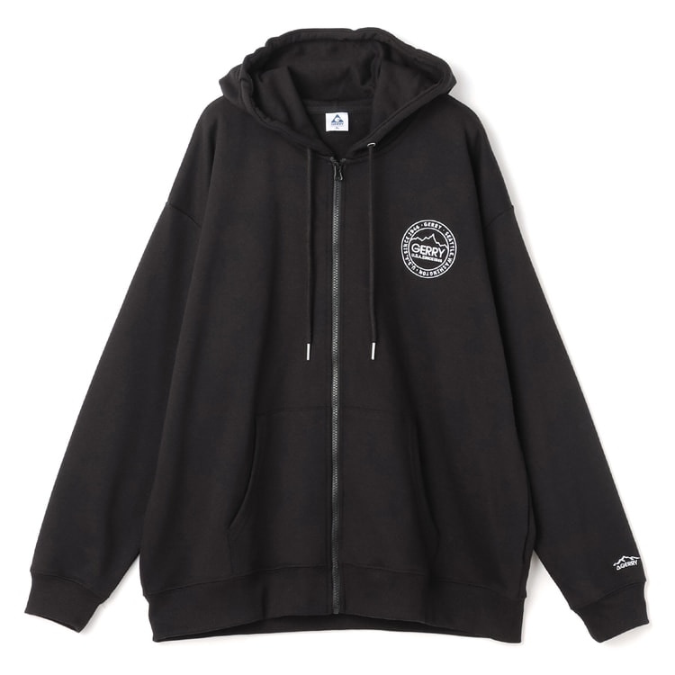 SizeMAX×GERRY】別注 バッグロゴプリント裏地ジップパーカー【AOKI公式